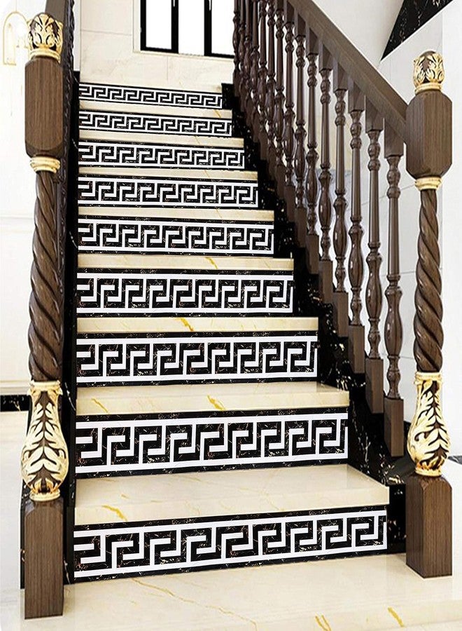 SKOFRI Wallpaper Border Stickers Modern Wall Covering Border Sticker Peel and Stick PVC Border Backsplash Self-Adhesive Border Decorative Tile Stickers Kitchen Cabinet Toilet Border(10M*10CM) - Image 3